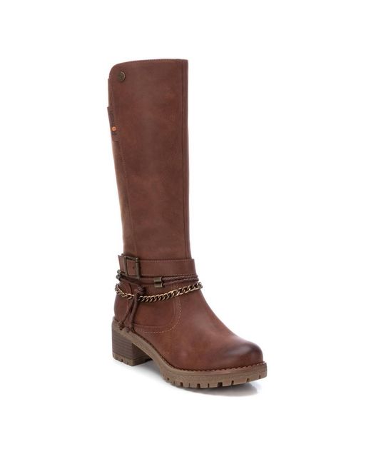 Xti Brown Boots By