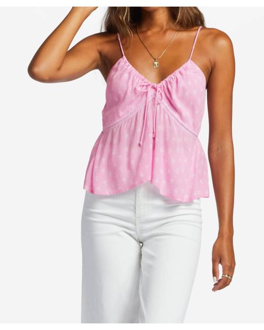 Billabong Pink Just For You Top