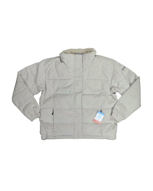 Columbia Gray Ruby Falls Down Fill Full Zip