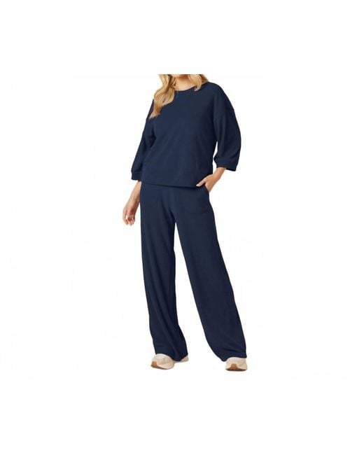 Softies Blue Terry Lounge Set