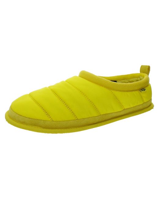 Ugg Yellow Tasman Lta Faux Fur Thinsulate Loafer Slippers