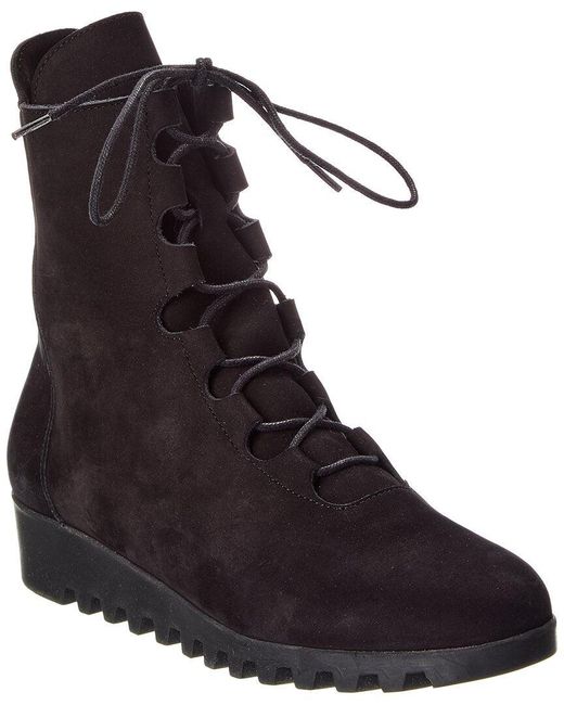 Arche Black Lombox Suede Bootie