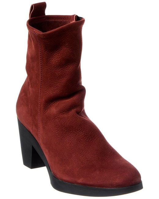 Arche Red Diveni Suede Bootie