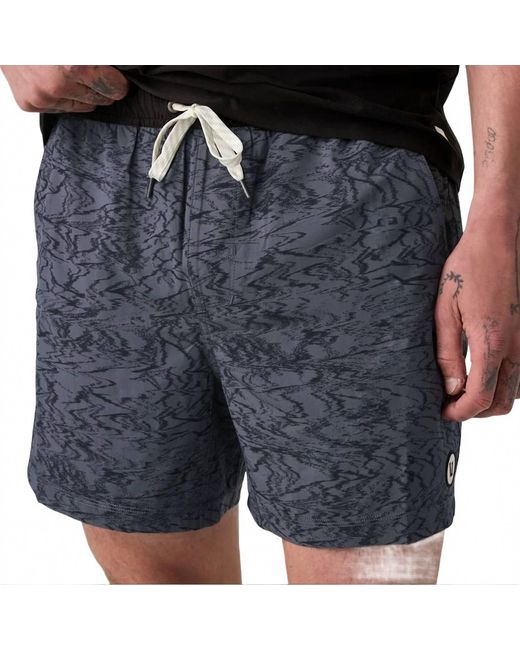 vuori Black Lined Kore Short for men