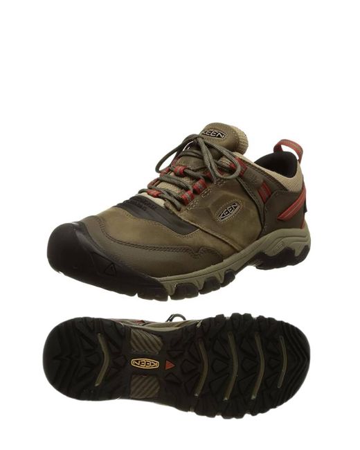 Keen Black Ridge Flex Waterproof Hiking Shoes for men
