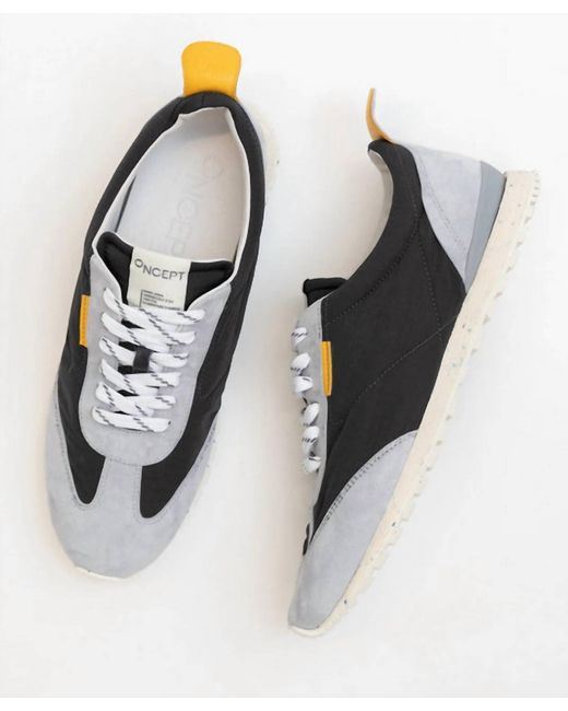 ONCEPT Gray Tokyo Sneaker In Storm Grey