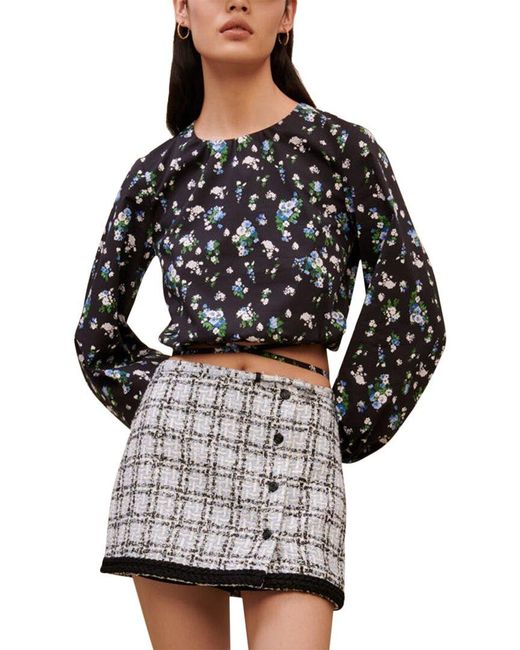 Maje Gray Lovy Top