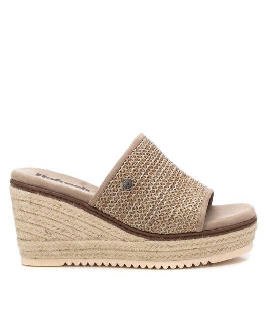 Xti Natural Wedge Sandals