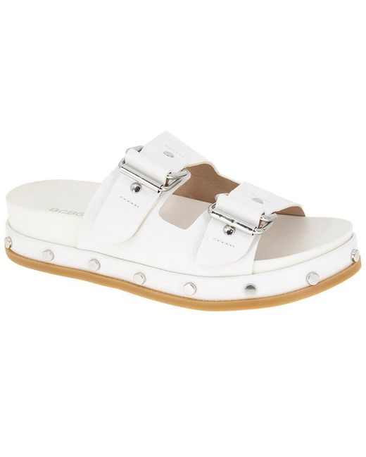 BCBGeneration White Bamba Sandal