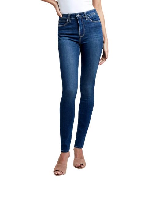 L'Agence Blue Marguerite Skinny Jeans