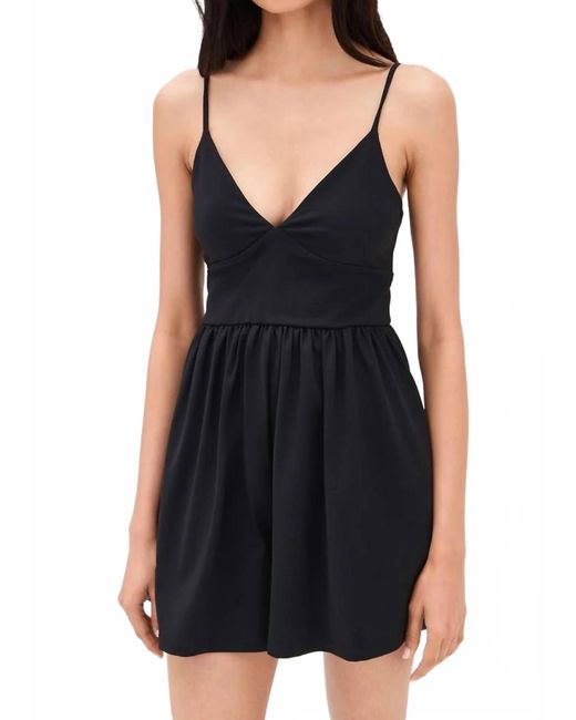 Susana Monaco Black String V Romper