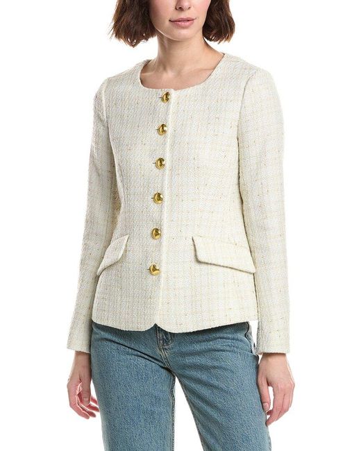Rag & Bone White Lynn Blazer