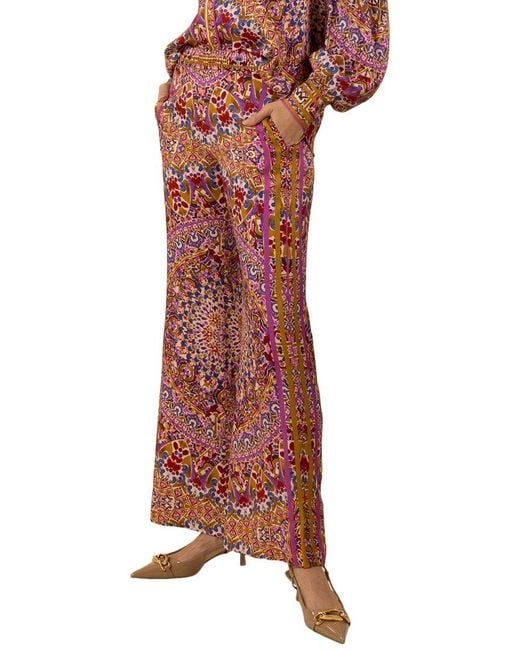 Hale Bob Red Ryan Pant