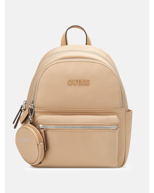 Guess Factory Natural Benfield Nylon Backpack