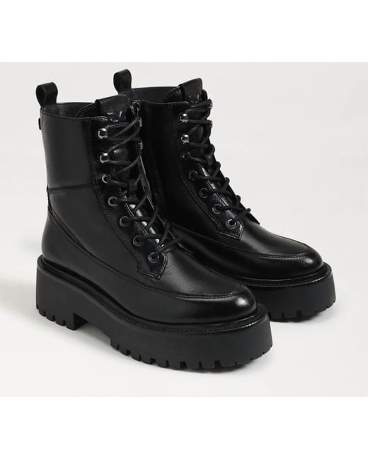 Sam Edelman Black Elliott Combat