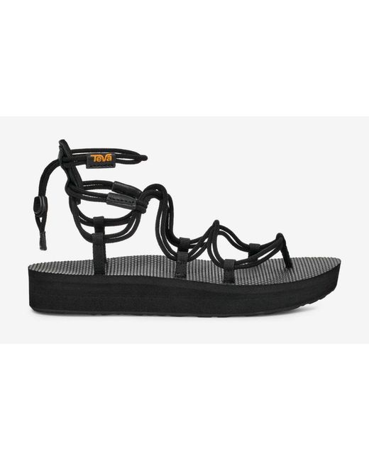 Teva Black Midform Infinity Sandals
