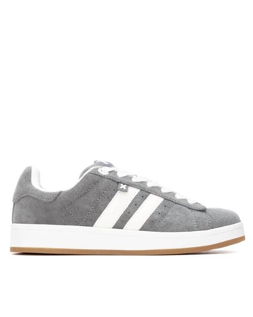 Xti Gray 144545 Round Toe Sneakers