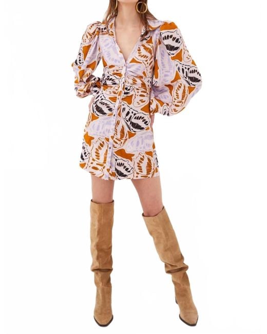 For Love & Lemons Women's White Esmeralda Mini Dress