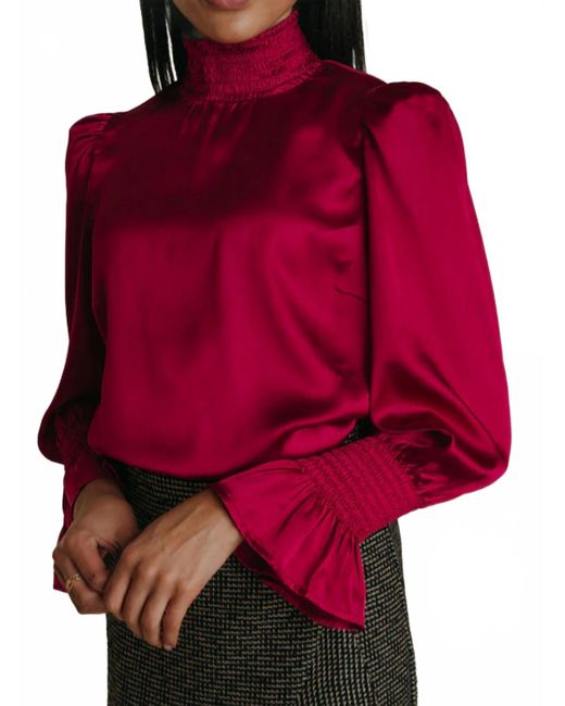 Laroque Red Heather Top