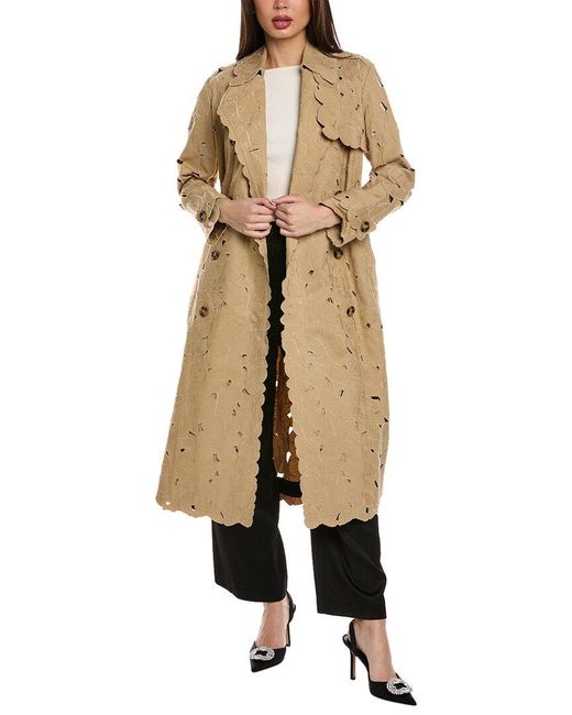 RED Valentino Natural Trench Coat