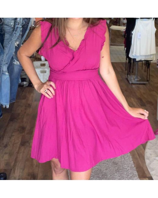 Bibi Pink Cassandra Dress