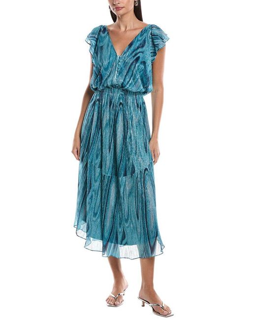 Ramy Brook Blue Liona Maxi Dress