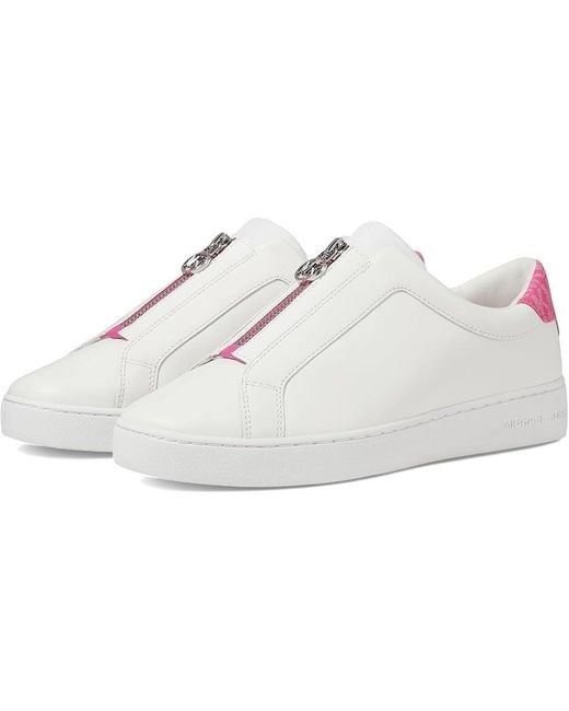 Michael Kors White Keaton 43S4Ktfp1L-606 Sneaker Trainer Shoes Zogg957