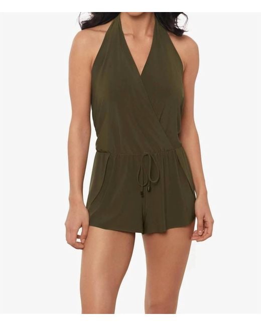 Miraclesuit Green Bianca Romper