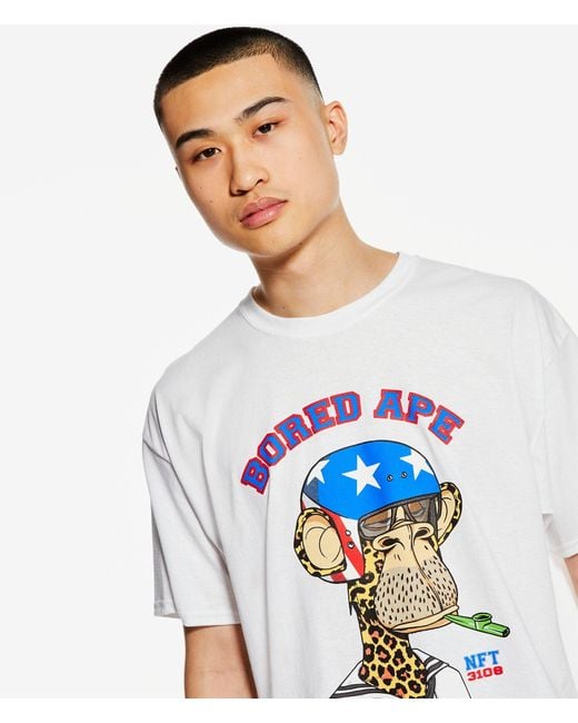 Aéropostale Bored Ape Nft Graphic Tee in Bleach (White) for Men | Lyst
