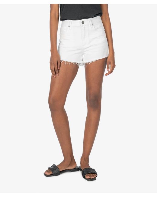 Kut From The Kloth Blue Jane High Rise Shorts