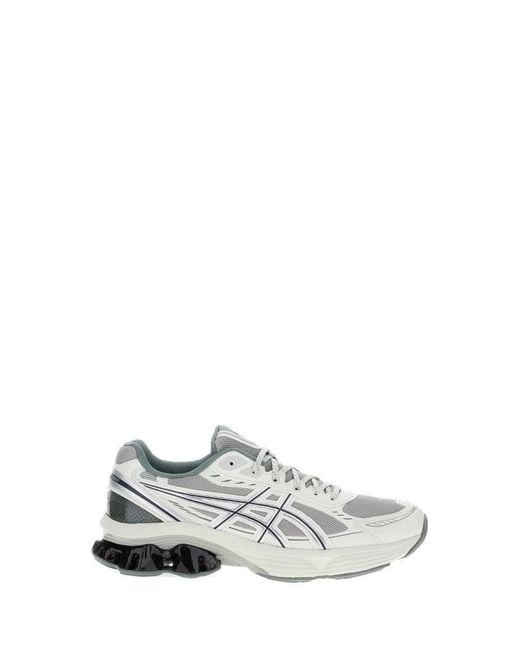 Asics White Gel-Knit Sneakers With Lace-Up Front And Advanced Cushioning for men