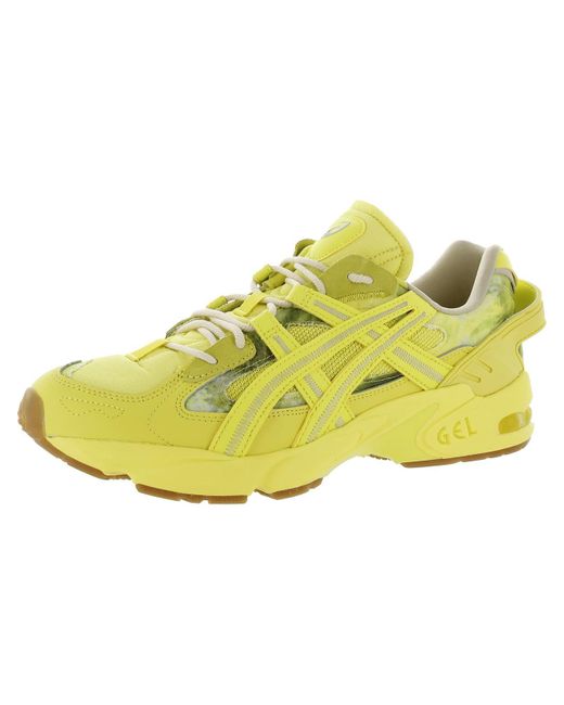 Asics Gel Kayano 5 Re Fitness Workout Running Shoes in Yellow for Men | Lyst