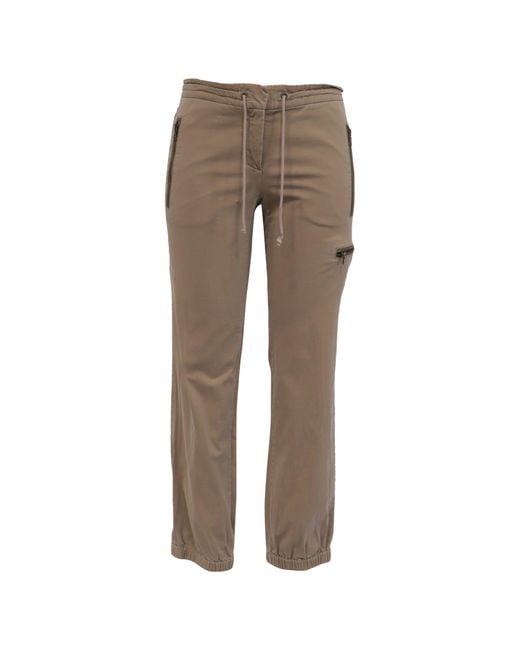 Theory Gray Drawstring Cargo Pants