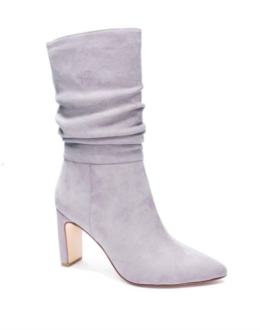 Chinese Laundry Gray Kipper Bootie