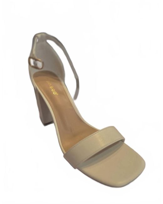 Bam Metallic Polyurethane Heel