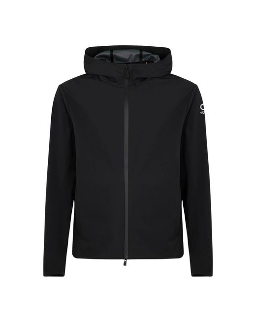 Suns Black Tek Windbreaker Jacket for men
