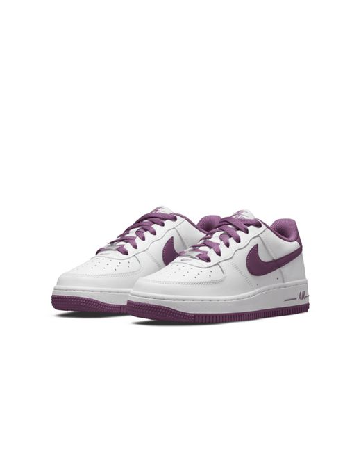 Nike Men's Purple Air Force Low Dh9600-101 Sneakers Boys Mauve
