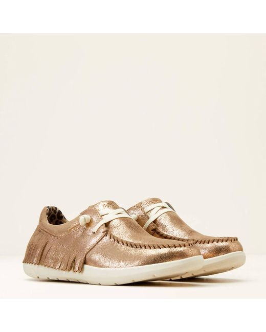 Ariat Natural Hilo Fringe Shoes