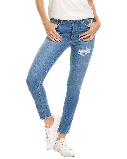 High-rise Curvy Skinny Ankle Jea 