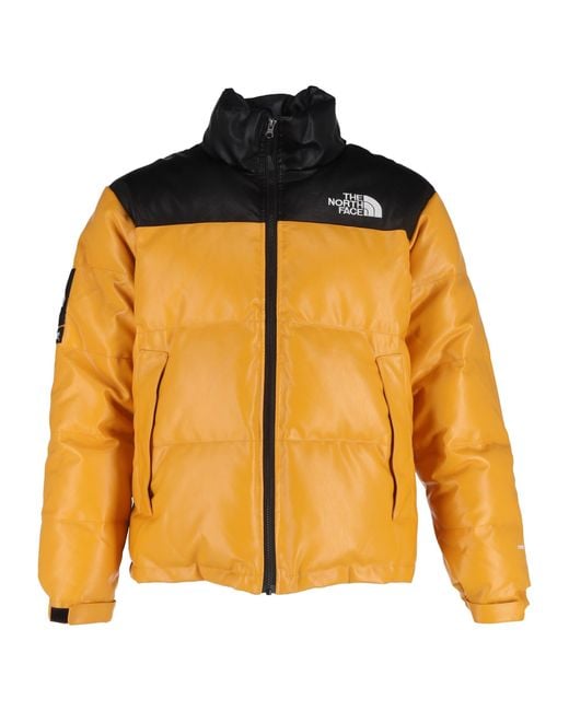 Supreme Orange X The North Face Nuptse Jacket for men