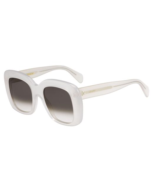 Celine - Outlet Celine Cl 41433s Op 0ayc Z3 Rectangular Sunglasses in n ...