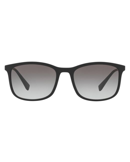 Prada Linea Rossa 01ts Rectangle Sunglasses in n/a (Black) | Lyst