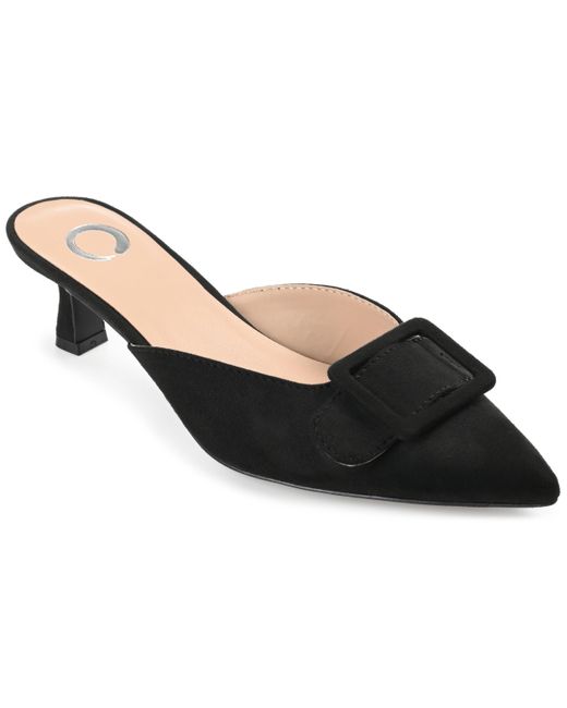Journee Collection Black Collection Vianna Pump