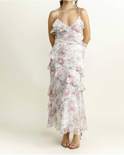 chinese dress ladies Monochromatic Black Romantic Maxi Dress S / Black main image 0