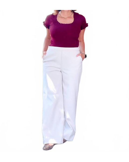 Thread & Supply Purple Thelma Pants