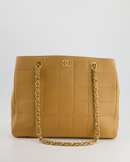 Chanel Natural Vintage Stitched Shoulder Bag