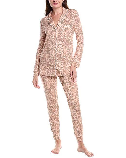 Rachel Parcell Pink 2Pc Jersey Pajama Set