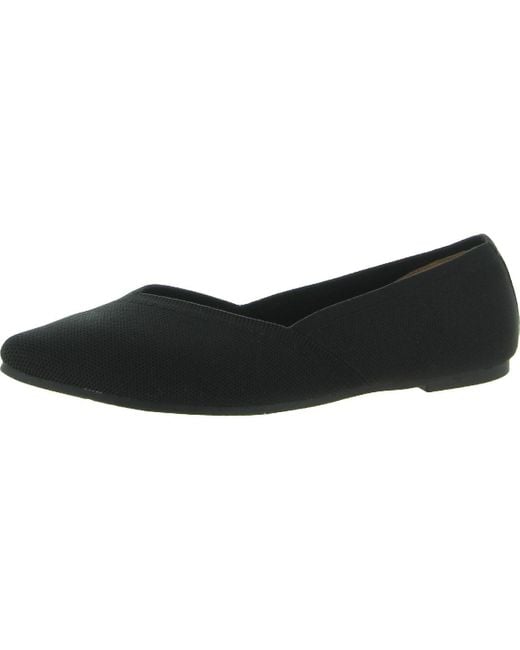 Me Too Black Aubri 15 Slip On Knit Flats