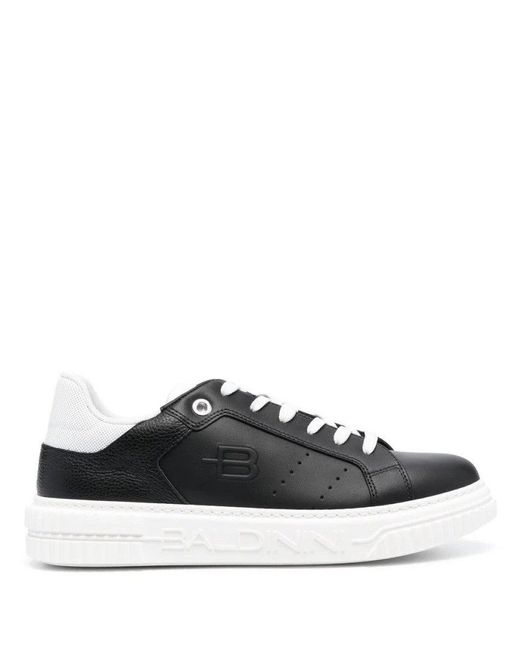 Baldinini Black Low Top Sneakers for men