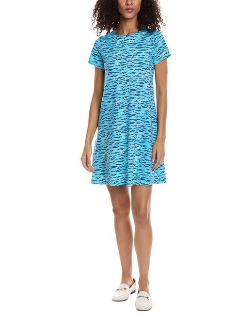 Duffield Lane Blue Noreen T-shirt Dress